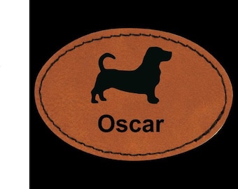 Personalized Dog Patch with Image and Custom Text - Iron On Patch For Hats, Clothing, Gear