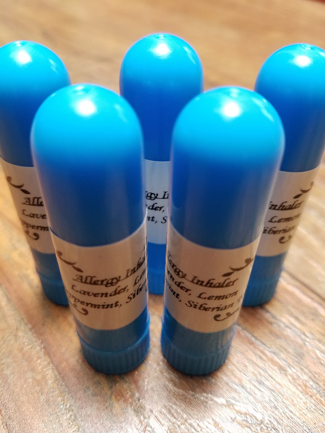 Allergy Attacker Allergy Inhaler Help Ease an Allergy Attack Etsy