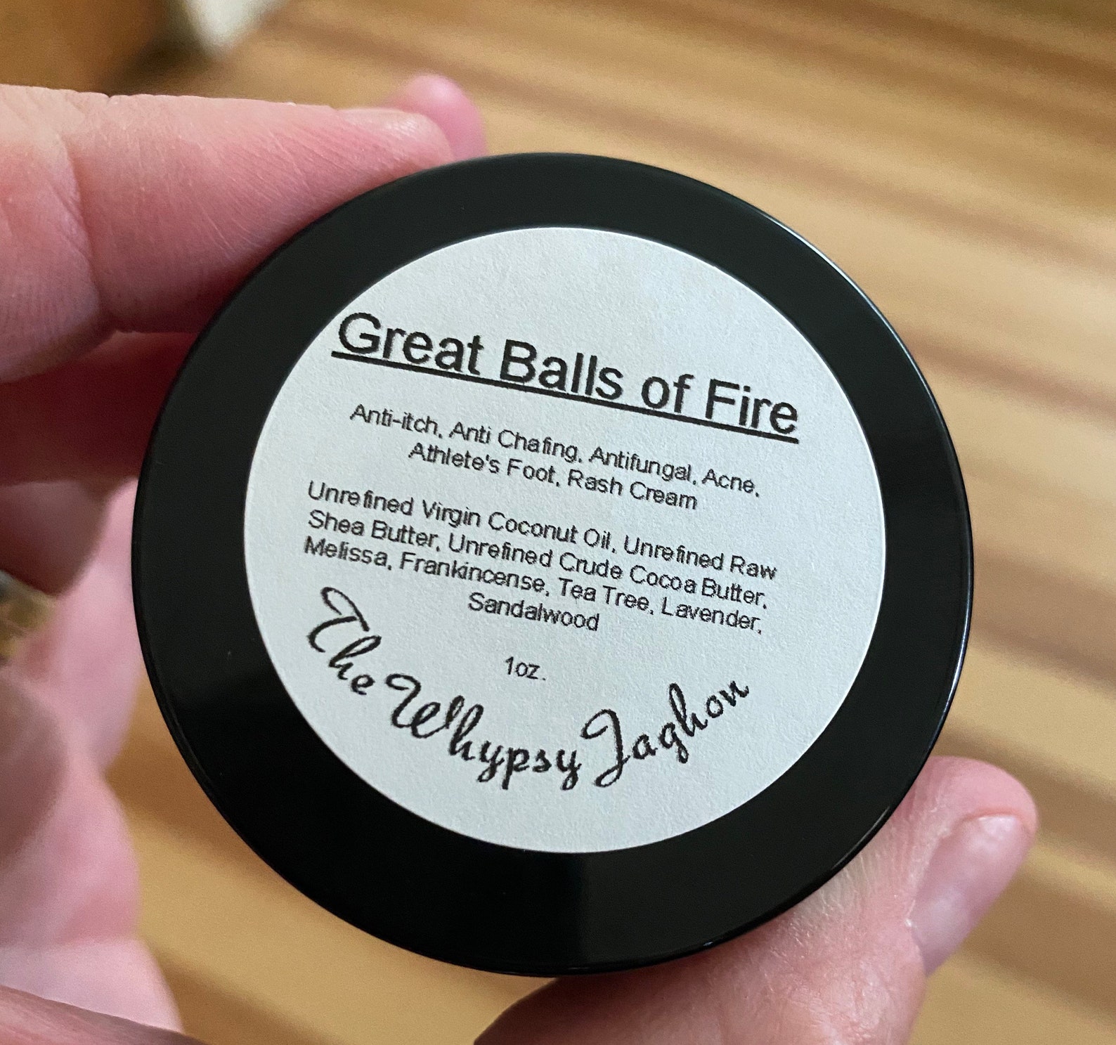 Great Balls of Fire Chafing cream antifungal antiitch Etsy