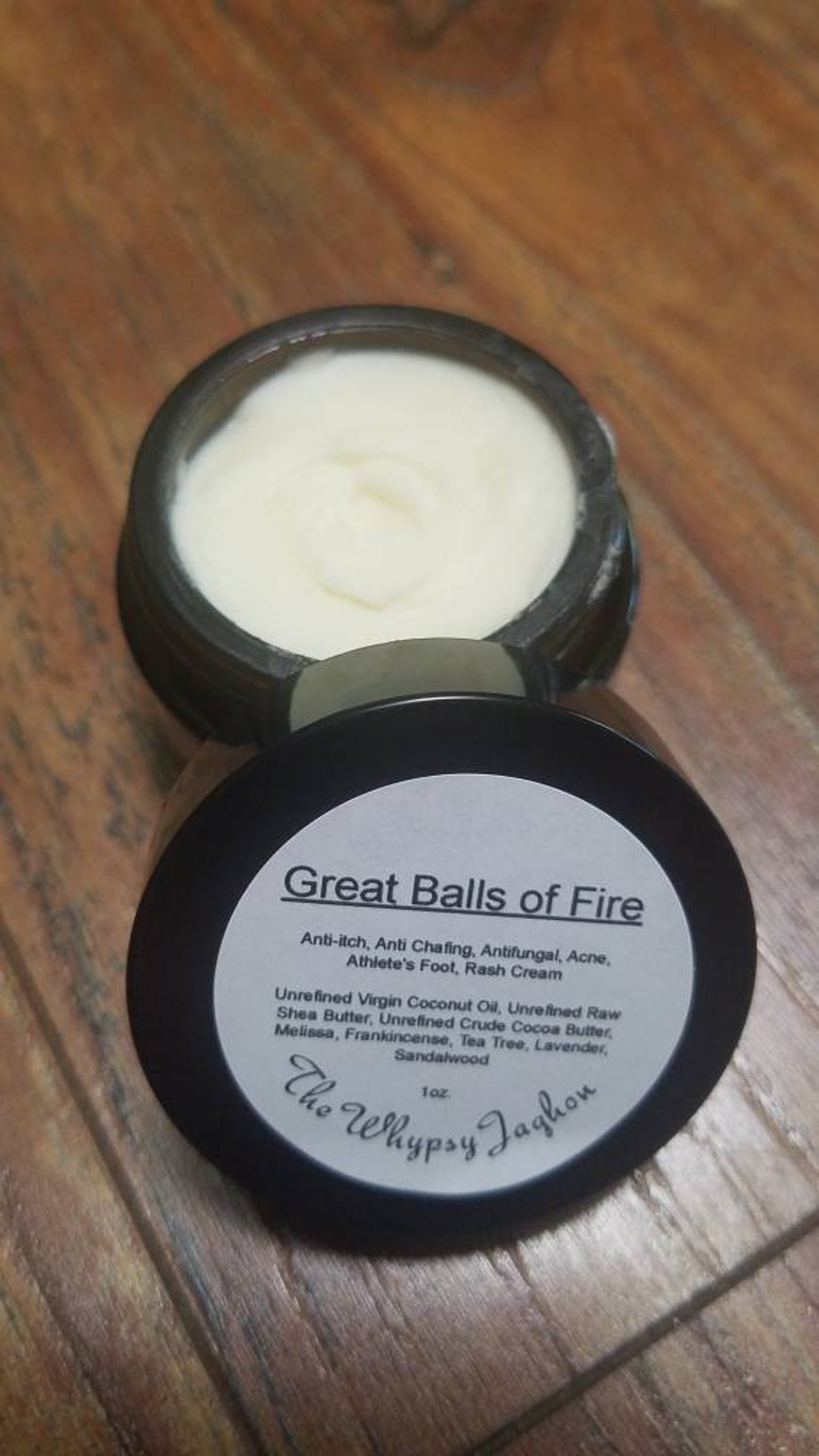 Great Balls of Fire Chafing Cream Antifungal Antiitch Etsy