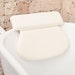 Bath Pillows for Tub Neck and Back Support: At Home Spa Bathtub Pillow Rest. Self-Care Kit, Gift Ideas for Mom & Relaxation Gifts for Women 