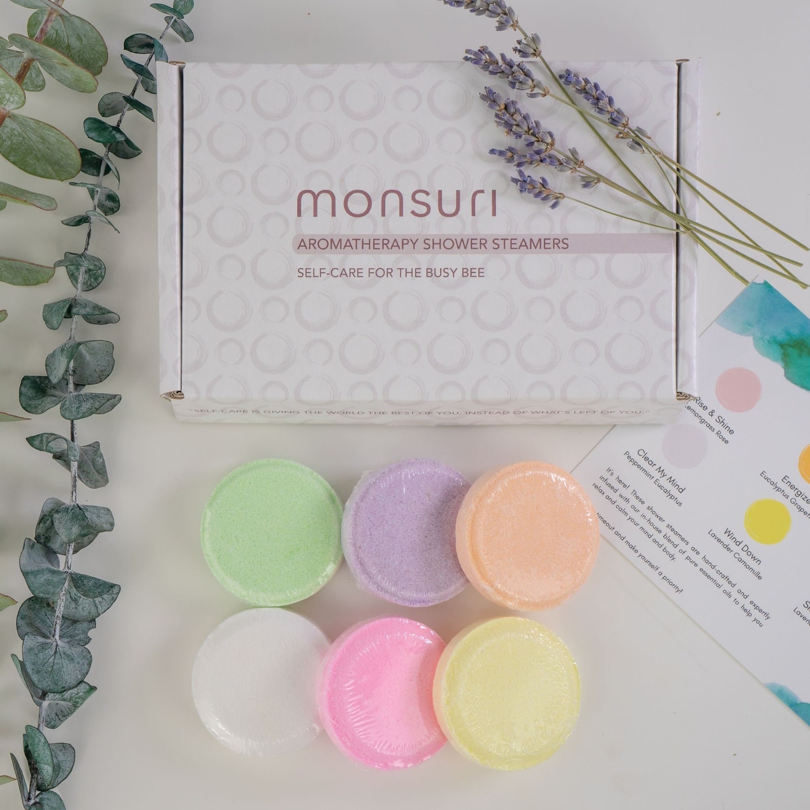 Aromatherapy Shower Bombs for Selfcare Enjoy an Athome Spa Etsy