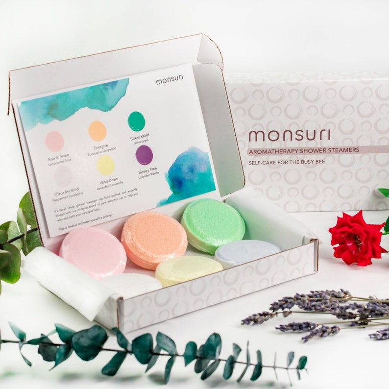 Aromatherapy Shower Bombs for Selfcare Enjoy an Athome Spa Etsy