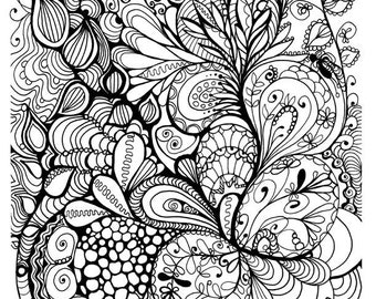 Pack of three Coloring illustrations 2. Printable.