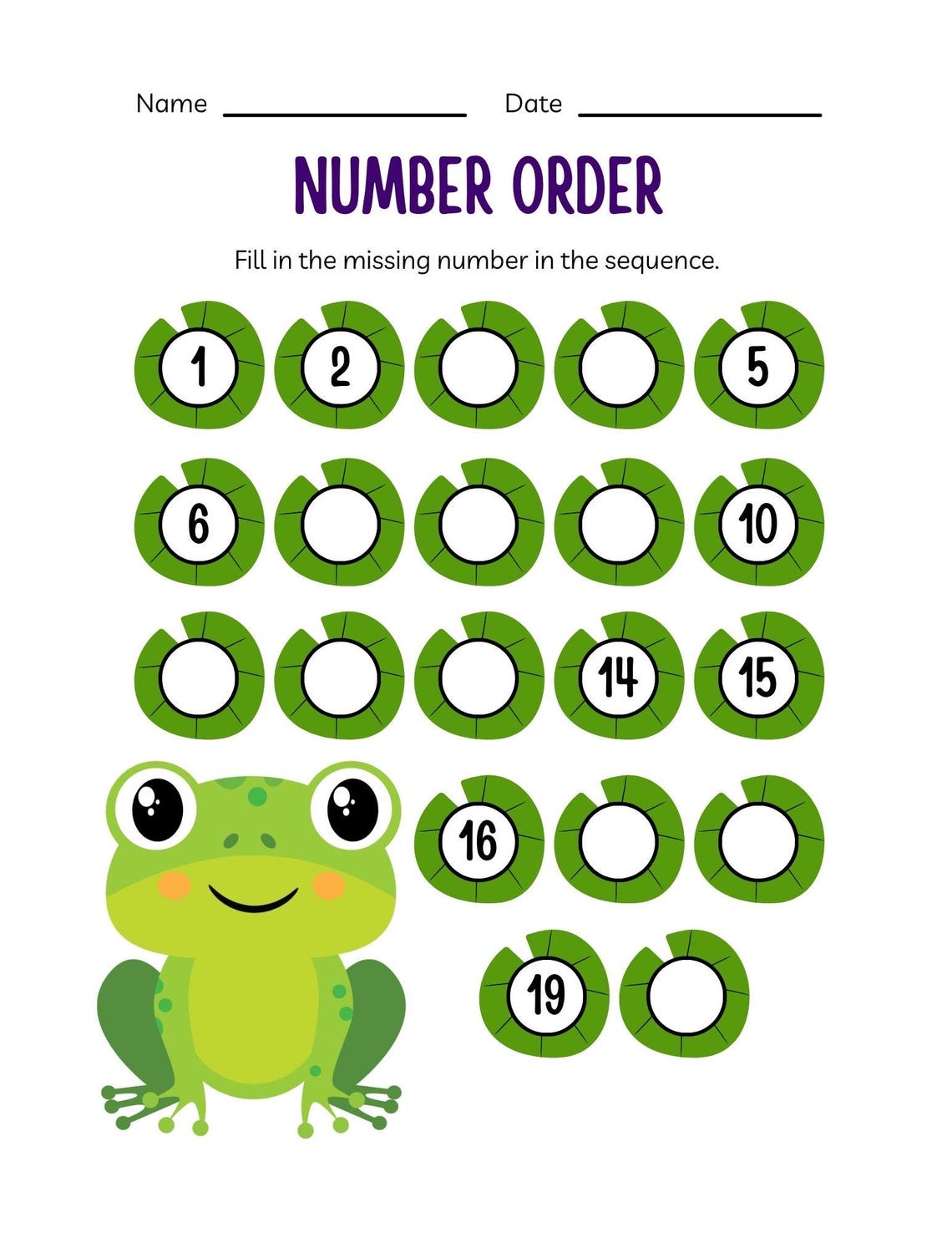 Color Numbers 1 20 Printable Kindergarten Numbers Workbook | Count, Trace & Color Numbers ...