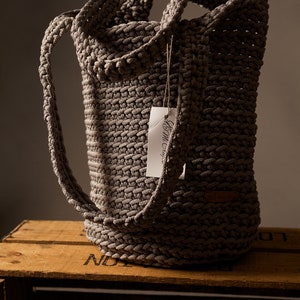 crochet bag PATTERN, SIMPLE Crochet Tote Pattern, Beach Bag Pattern pdf, Market Tote Bag image 4