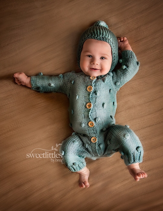 Hand knitted baby boy outfits discount