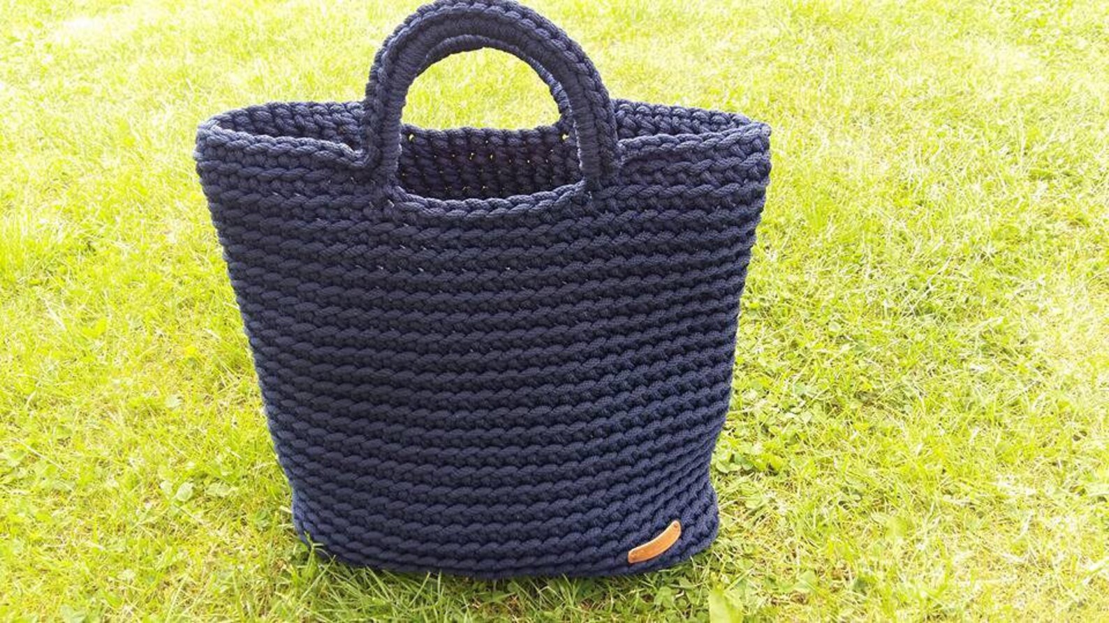 Crochet Rope Bag, Handmade Rope Bag, Casual Bag, Cord Bag, Woven ...