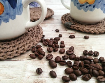 Drink coasters, table coasters, crochet coasters, handmade coasters, glass coasters, set of coasters, coffee coasters, coasters for drinks