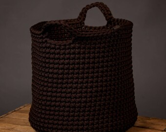 cesta de ganchillo, cesta de almacenamiento grande, cesta de juguetes, cesta de toallas, decoración interior, regalo para el hogar, cesta de ropa, almacenamiento de armario