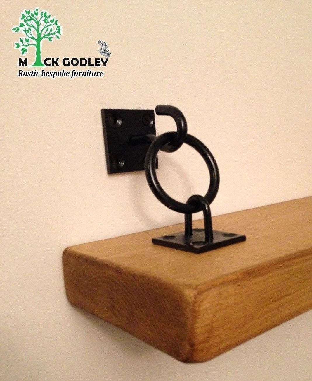 Rustic Steel Unique Black Floating Shelf Brackets 2 x 2 Etsy