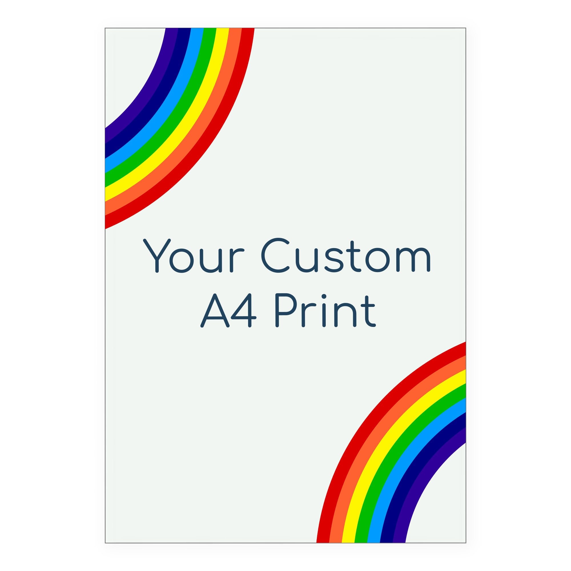 A4 Poster Printing Quality Custom Photo Printing Service Etsy UK