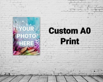 A0 Poster Printing | Quality Custom Photo Printing Service | On Matt or Satin Photo Paper