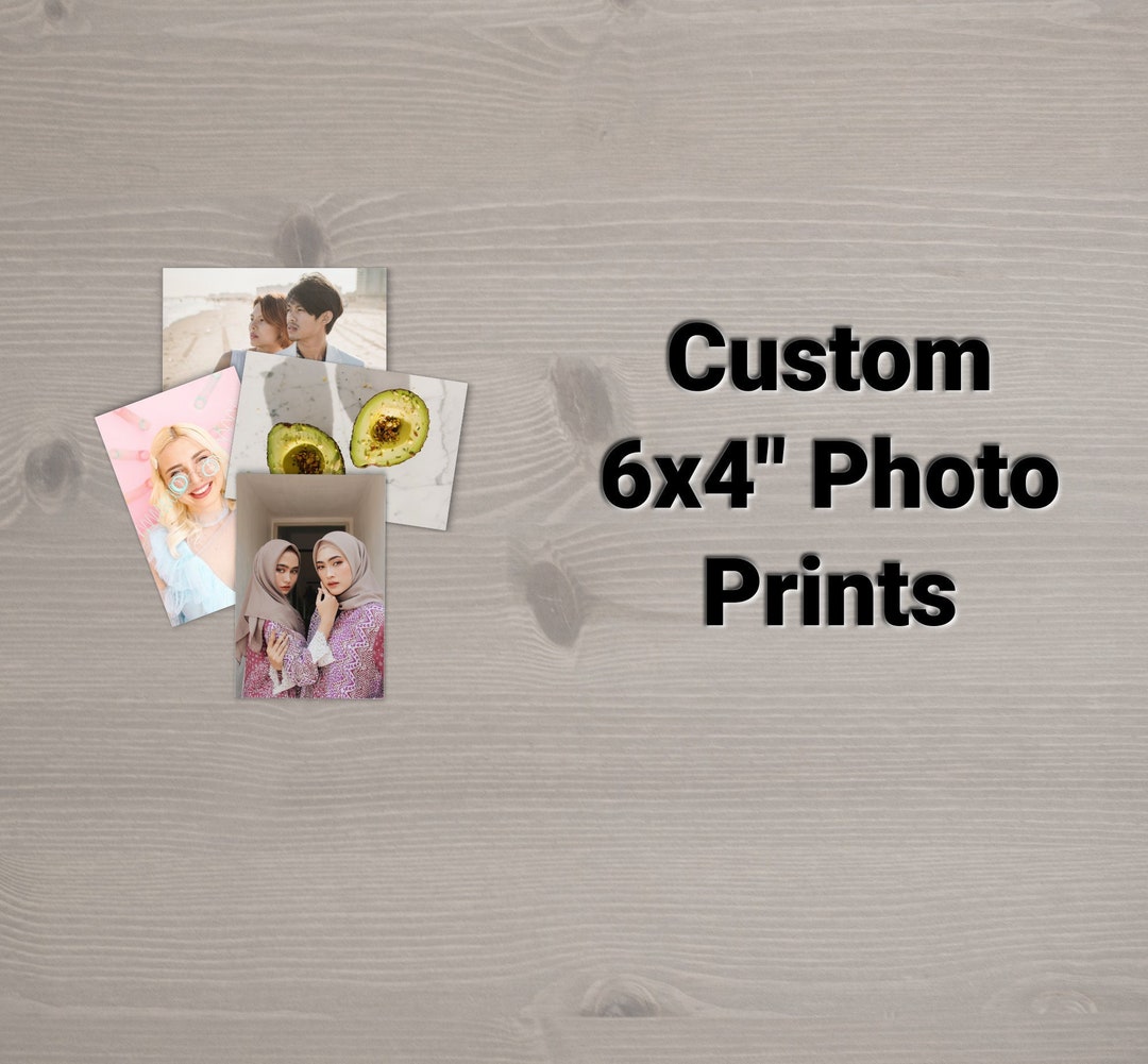 6x4 15x10cm Photo Printing Quality Custom Printing - Etsy