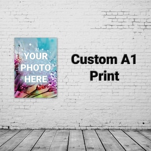 Impresión de carteles A1 / Servicio de impresión de fotografías personalizadas de calidad / En papel fotográfico brillante, mate o satinado