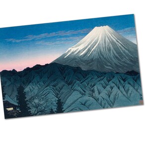 Mount Fuji by Hiroaki Takahashi Poster Print