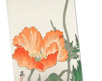 Birds and plants by Ohara Koson Poster Print