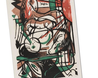 The Birth of Horses by Franz Marc Poster Print