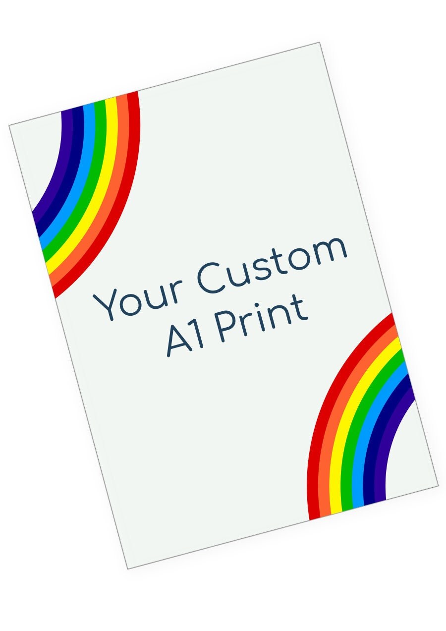A1 Poster Printing Quality Custom Photo Printing Service Etsy UK