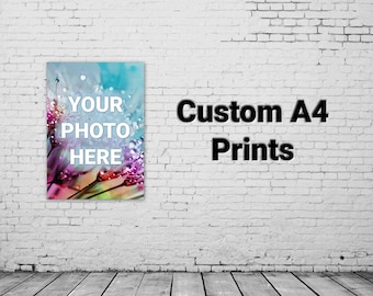 A4 Poster Printing | Quality Custom Photo Printing Service | On Glossy, Matt, or Satin Photo Paper