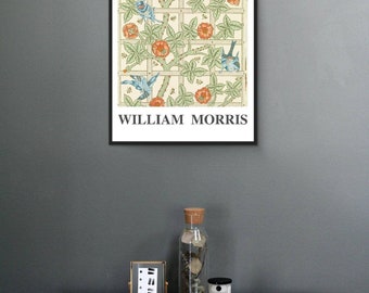 Trellis Pattern by William Morris -  Poster Print