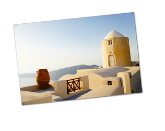 Beautiful Architecture in Greece Poster Print