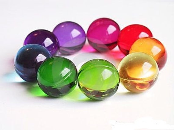 Mixed colours 3.9g Bath Oil Beads Floral Fragrance Bath Pearls x 100