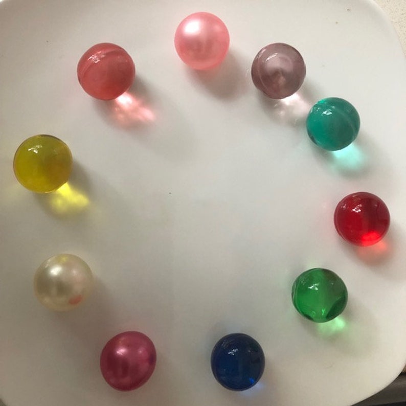 Mixed Colours 3.9g Bath Oil Beads Floral Fragrance Bath Etsy