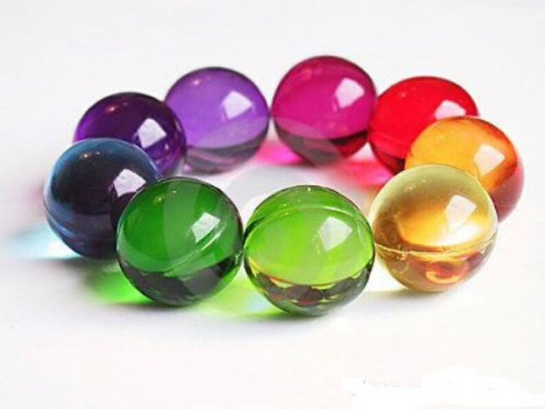 Mixed Colours 3.9g Bath Oil Beads Floral Fragrance Bath Etsy