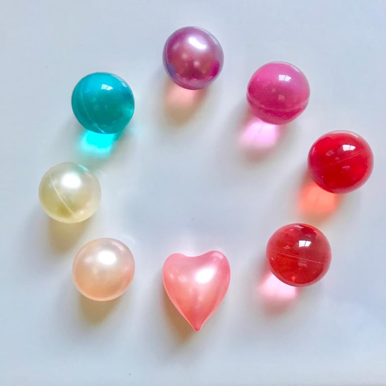 Mixed Colours 3.9g Bath Oil Beads Floral Fragrance Bath Pearls Etsy