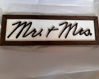 Wedding? Making it special by creating a custom wood frame from a loved one whether here or no longer with us.