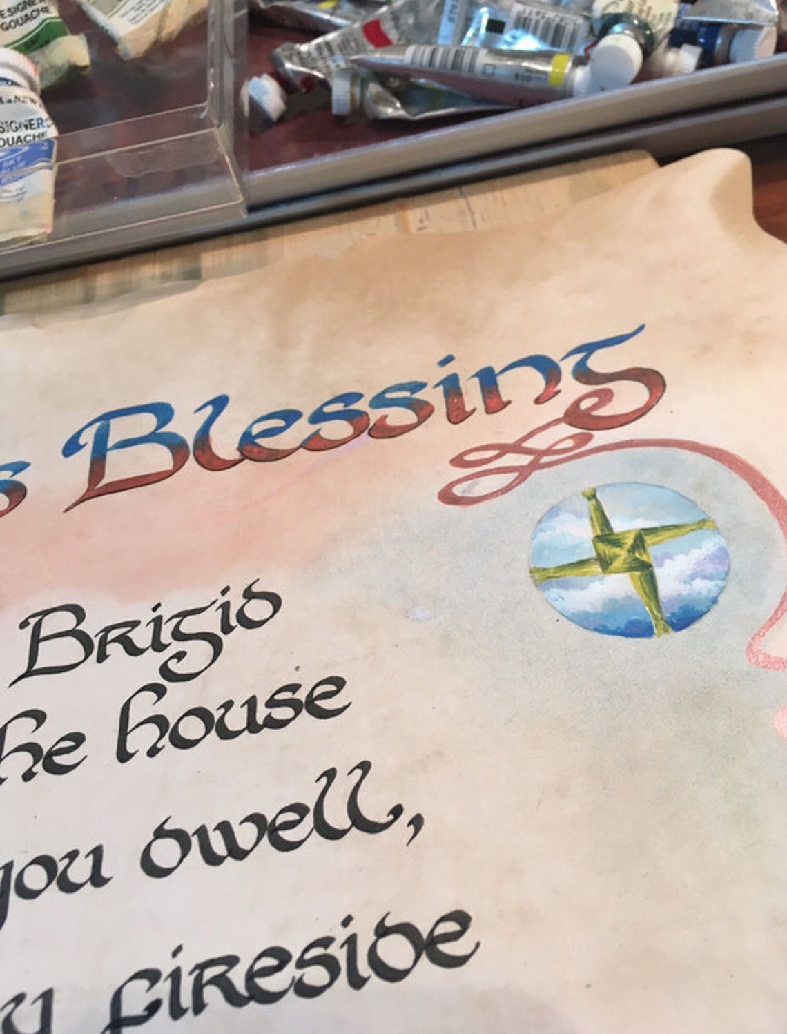 Saint Brigids Day Best Seller Brigid's Blessing the Etsy