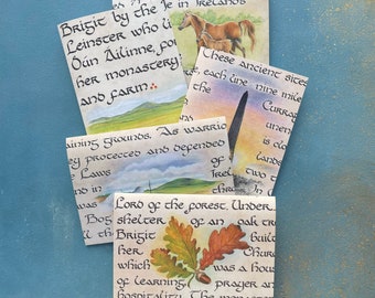 Mixed Kildare Card Pack 2, 5 Blank Greeting Cards, Made in Ireland