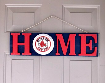 Desk Decor Bar Mancave 4x6 Frame Baseball Decor Display Bar Decor 0219 Baseball Office Gift Baseball Gifts Boston Red Sox