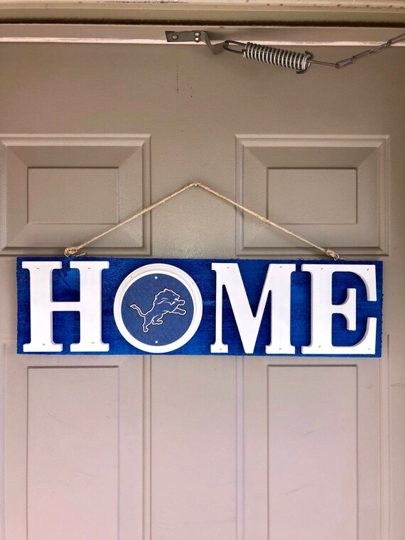 Detroit Lions Detroit Lions Decor Detroit Lions Gifts Etsy