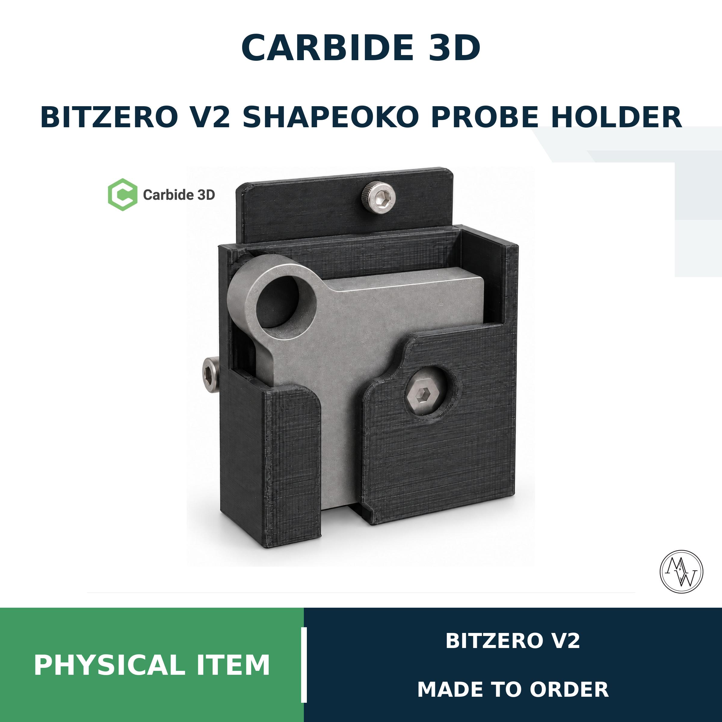 Bitzero V2 Touch Probe Holder for Carbide 3D Shapeoko - Etsy