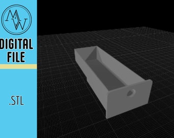 SawStop bordssågslåda, 20 cm, T-glidstång (3D .STL-fil)