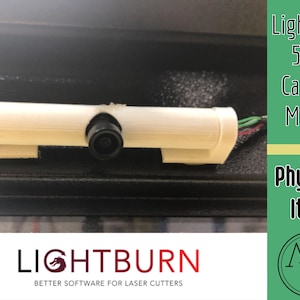 Lightburn Camera Mount 5MP For ALL Laser Machines.  Fully Adjustable Angles! *Does NOT include Camera - Does not work with 8mp cameras!*