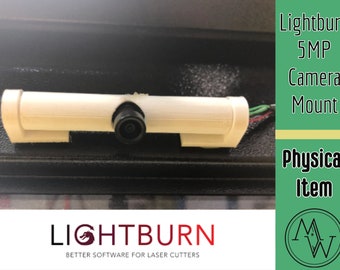 Lightburn Camera Mount 5MP For ALL Laser Machines.  Fully Adjustable Angles! *Does NOT include Camera - Does not work with 8mp cameras!*