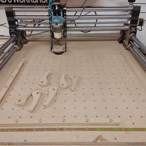 Universal CNC Cam Clamp File. Cut Out Your Own Pressure Clamps. Shapeoko, X-Carve, or other Hobby CNC. .SVG and .C2D Files Included. image 5