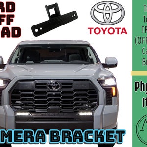 2022/2023 Tundra trd or off road Grill Camera BRACKET. Does NOT include Grill Convert 3rd gen Toyota Tundra to a trd or grill. Brand New image 1