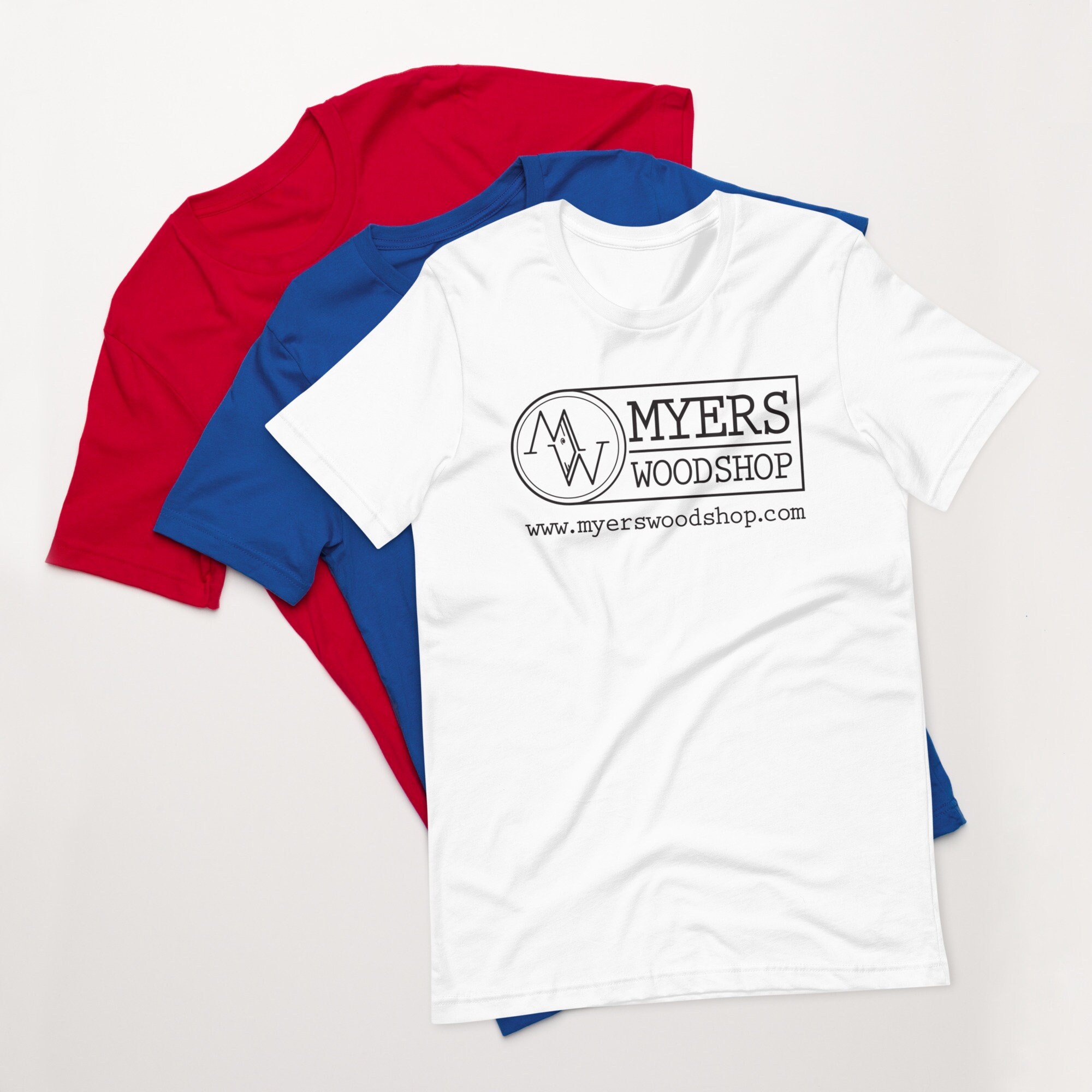 Myers Woodshop Full Logo Unisex T shirt Etsy