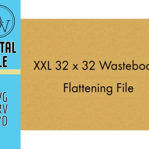 CNC Wasteboard Flattening File XXL (32x32). Flatten Your Wasteboard. Shapeoko, X-Carve, Onefinity, Hobby CNC. .svg, .crv, .c2d File Included