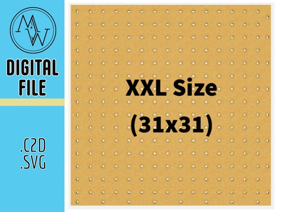 XXL CNC Wasteboard SVG and C2D Files for Shapeoko and Onefinity - Etsy