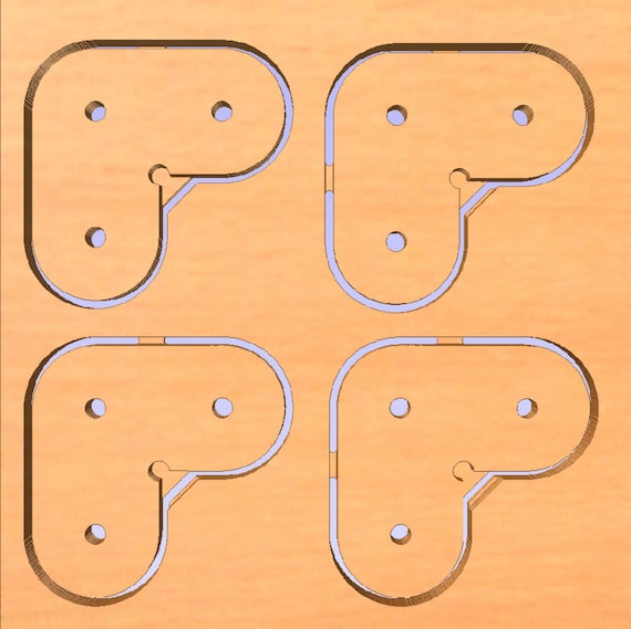 Universal Cnc Corner Clamps Compatible With Shapeoko Etsy