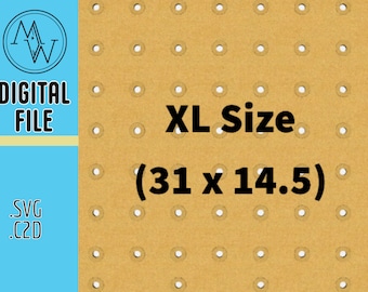 Threaded Wasteboard File Cut Out Your Own Reusable Wasteboard. Shapeoko, X-Carve, Onefinity. other Hobby CNC XL Size  .svg and .c2d included