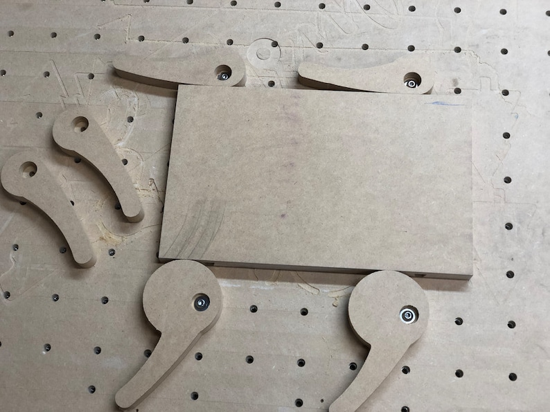 Universal CNC Cam Clamp File. Cut Out Your Own Pressure Clamps. Shapeoko, X-Carve, or other Hobby CNC. .SVG and .C2D Files Included. image 3
