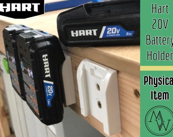 Hart Tool 20v Battery Storge Holder. Mount on any surface and protect terminals of the battery. Set of 2. Free Shipping.