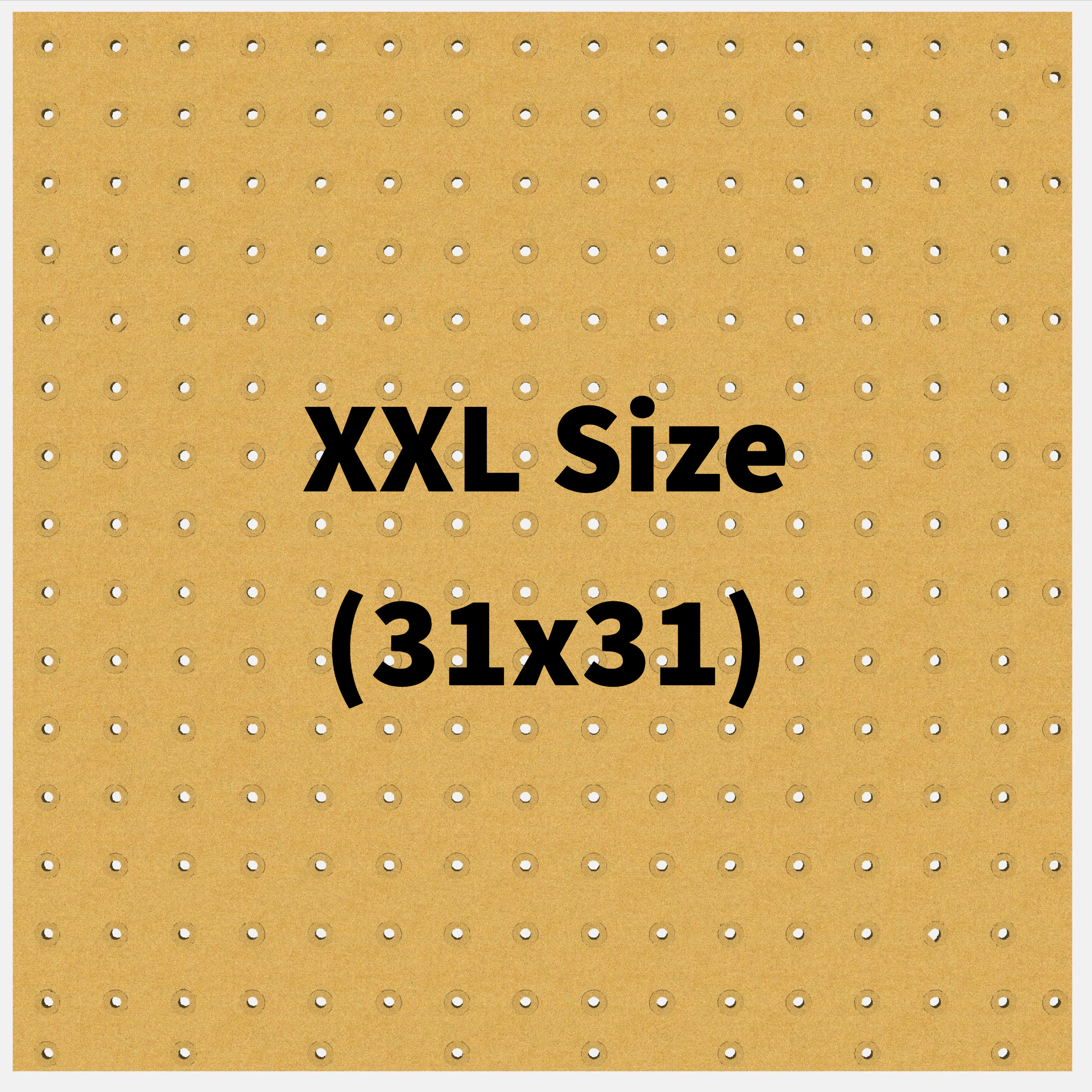 CNC Wasteboard File, XXL (31x31), Shapeoko, X-carve, Onefinity