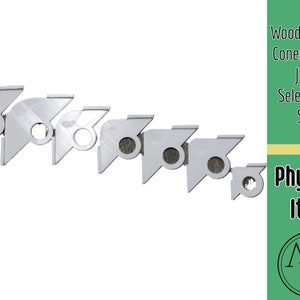 Woodworking Corner Router Radius Jig. Create perfect corners. Router template. Select your size from 2.5 .5. image 1